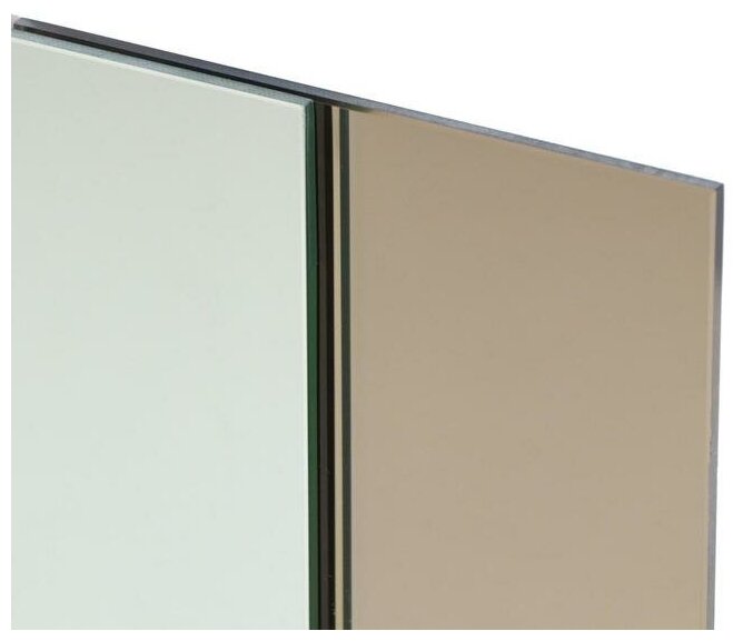 Зеркало , настенное, 67х52см, с декоративными вставками (цвет вставки бронза) - фотография № 2