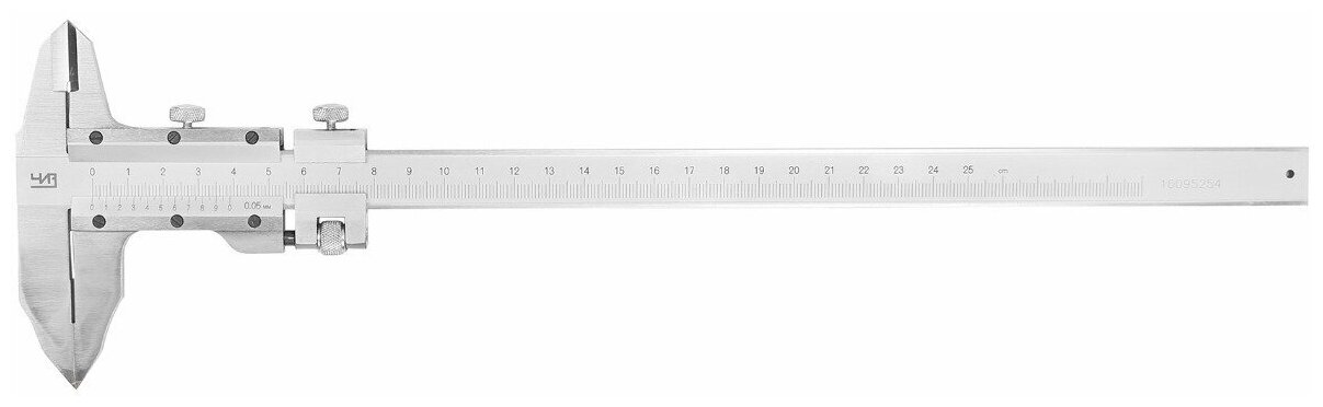 Штангенциркуль разметочный шцрт- II- 250 0,05 с твердосплавными губками 60мм ЧИЗ