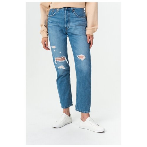 фото Джинсы levi's, размер 30, рост 28, голубой