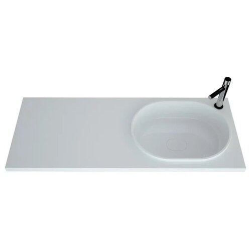 фото Раковина для ванной комнаты встраиваемая, для установки над стиральной машиной bruks rh с комплектом кронштейнов andrea