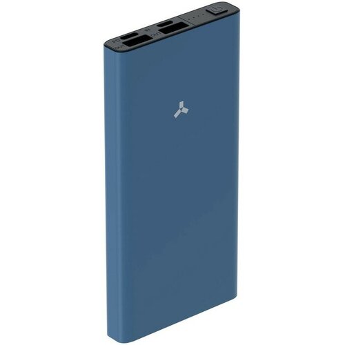 Внешний аккумулятор Accesstyle Lava 10M 10000 мАч 2 USB 21 А индикатор синий 115000₽