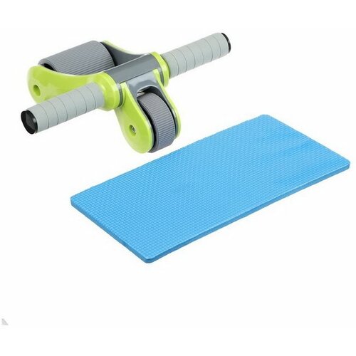 фото Ролик для пресса 33 x 24 x 24, цвет серый/салатовый onlytop