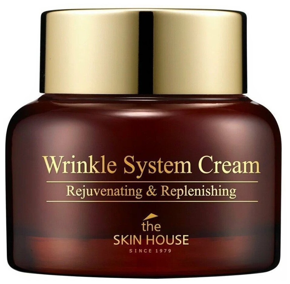 Антивозрастной питательный крем с коллагеном "Wrinkle System", 50г, The Skin House