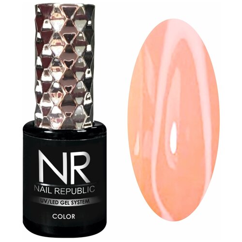 Nail Republic Гель-лак Камуфляж, 10 мл, 1013 uv лампа mizuhi uv лампа для маникюра electric uv nail drier