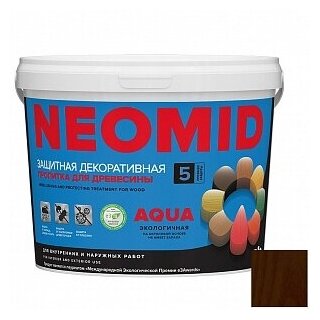 Антисептик Neomid Biocolor матовый прозрачный 9 л - фото №2
