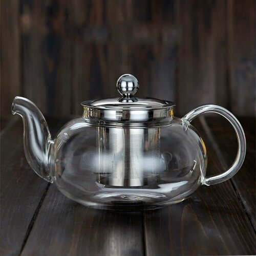 Чайник для заваривания с фильтром из нержавеющей стали KIMBERLY 742985, 600 мл