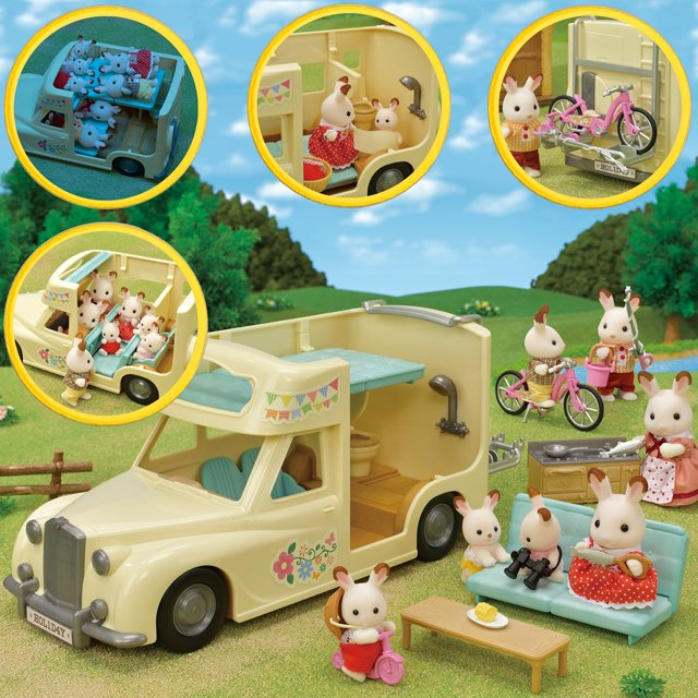 Игровой набор Sylvanian Families Автокемпер - фото №10