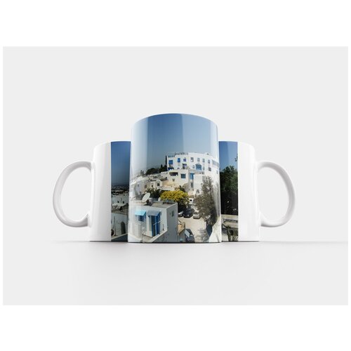 фото Кружка "арабский, дома, синий" 320 мл lotsprints