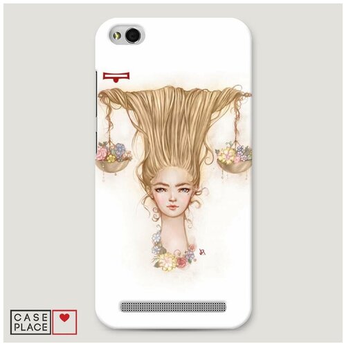фото Чехол пластиковый xiaomi redmi 5a весы прическа case place