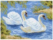 Набор для вышивания Матренин Посад "Тундровые лебеди"