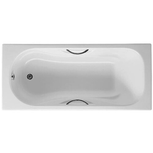 Ванна Aqualux Anatomic, 160 x 75 см, Чугун, отверстия для ручек, AA160751