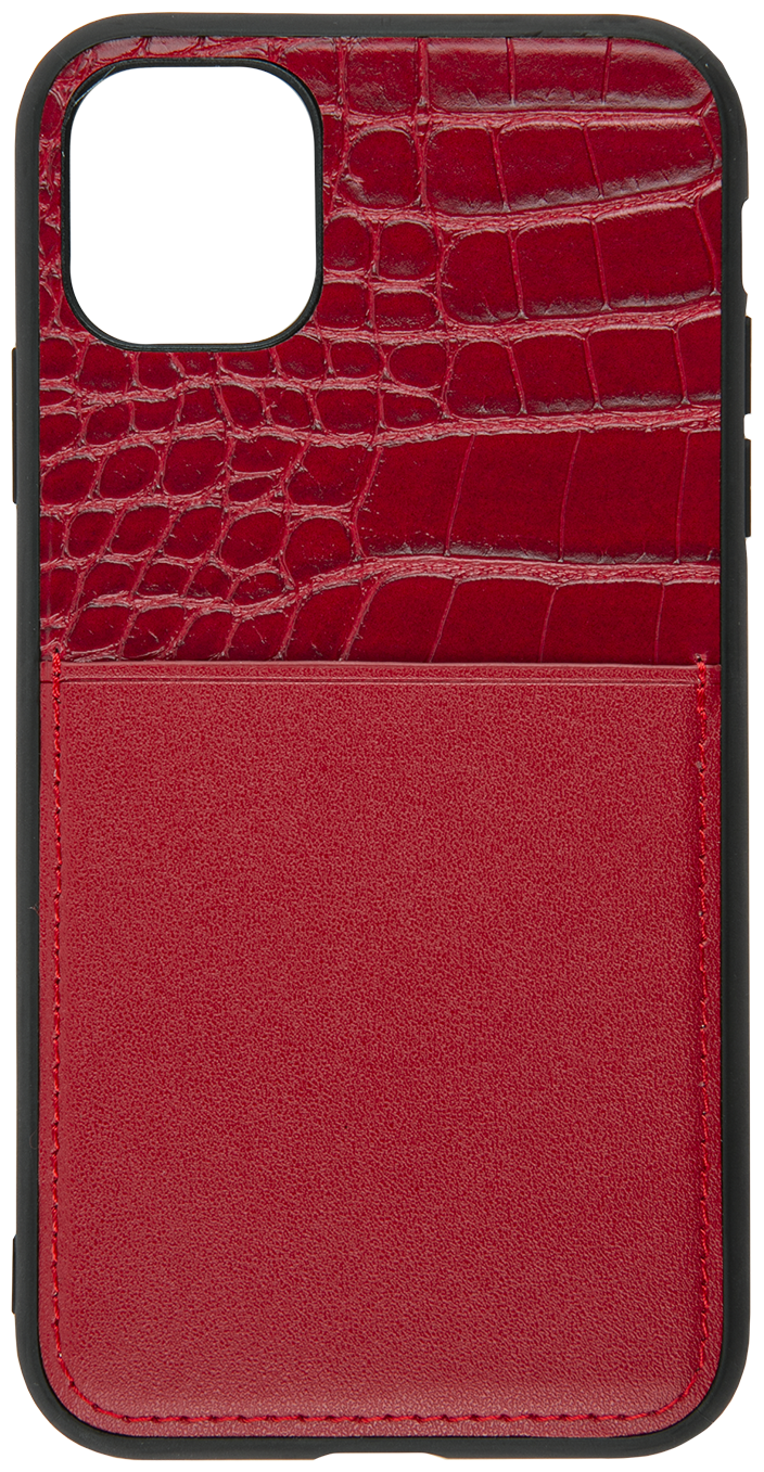 Чехол защитный Red Line Geneva для iPhone 11 (6.1") (красный) УТ000018410 - фото №1