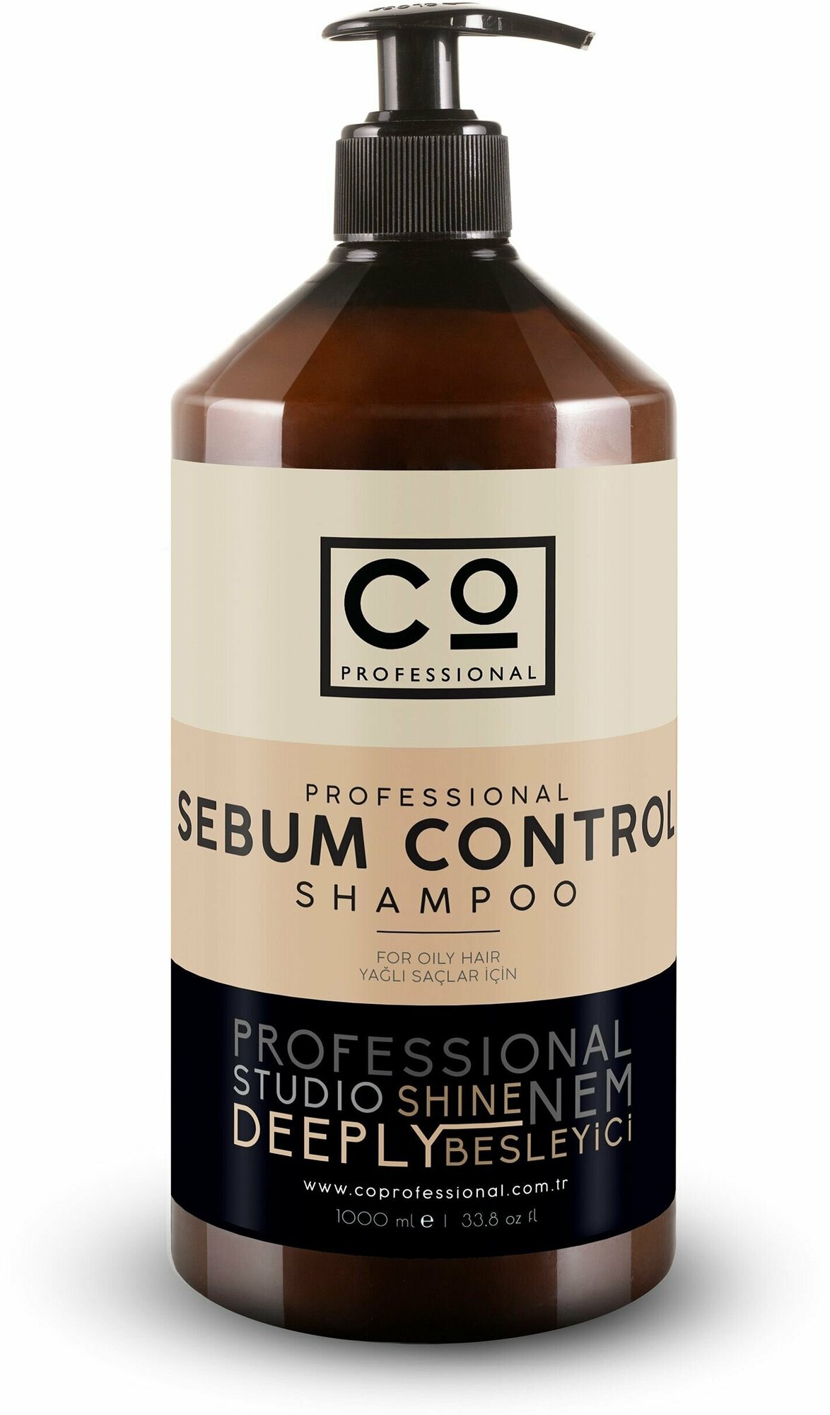 Шампунь для жирных волос CO PROFESSIONAL Sebum Control Shampoo, 1000 мл