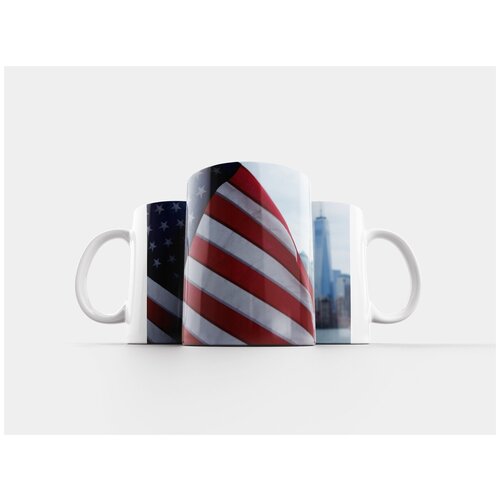 фото Кружка "нью-йорк, wtc, городской пейзаж" 320 мл lotsprints