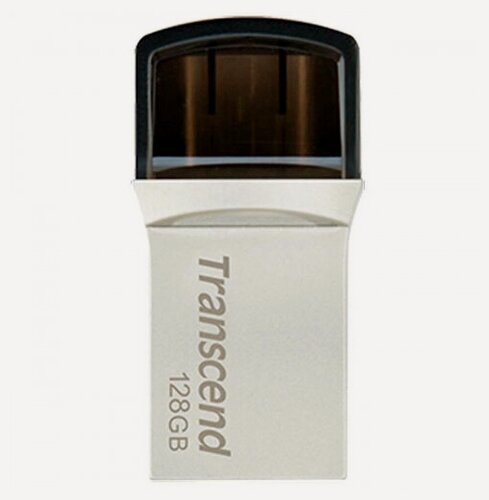 Изображение товара USB флешка Transcend 128Gb JetFlash 890S USB Type-C/USB 3.1 Gen 1