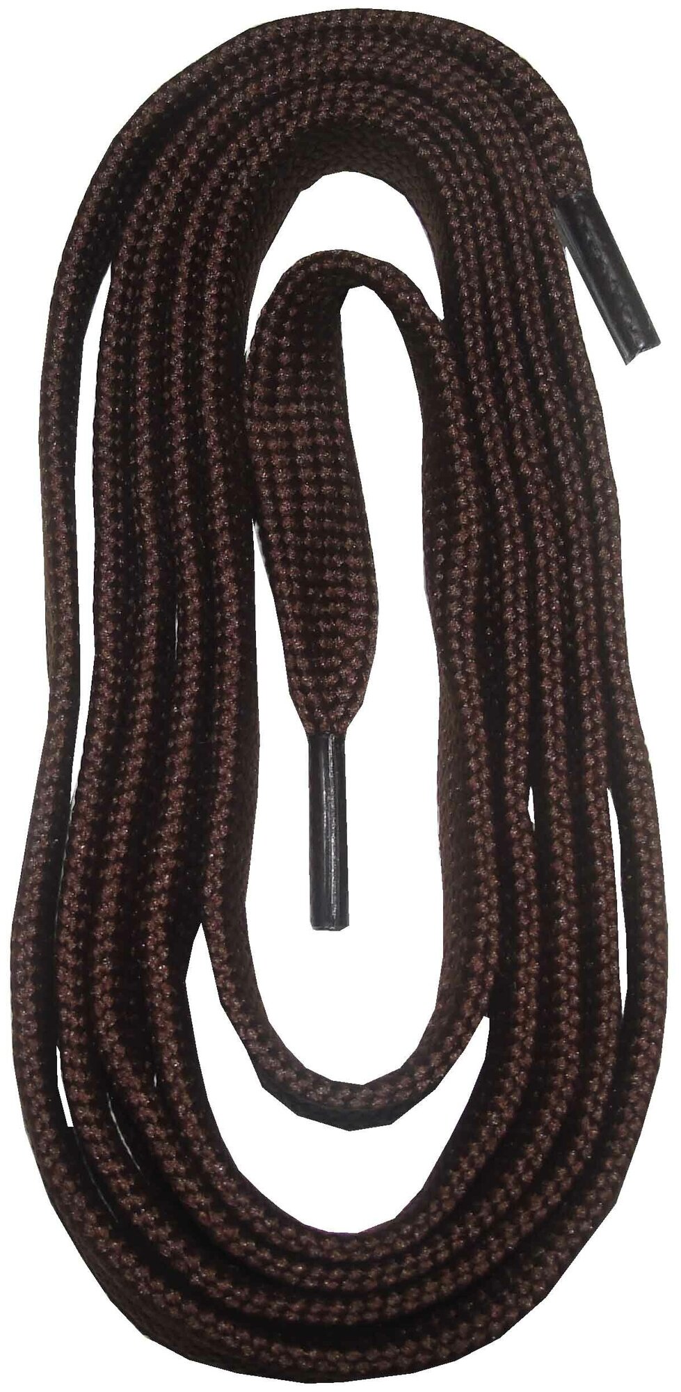 Шнурки орион 90см плоские коричневые, 1 пара