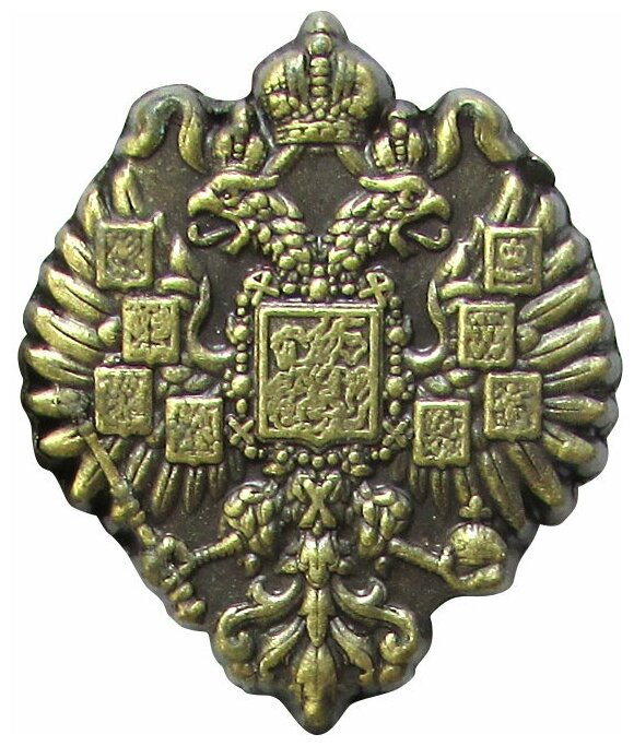 Подарки Значок "Герб Российской империи" (2,3х1,9 см, крепление цанговое "пин")