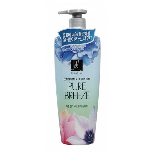 Elastine Парфюмированный кондиционер для всех типов волос Perfume Pure breeze 600 мл