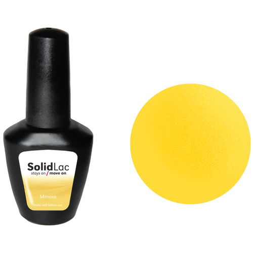 Nail Creation Гель-лак для ногтей SolidLac, 15 мл, цвет Mimosa