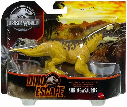 Фигурка динозавра Mattel Jurassic World Дикая стая Шрингазавр, базовая, GWC93_HCL84