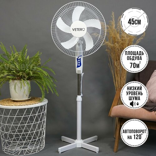 Напольный вентилятор Vetero 35Вт 5 лопастей 169000₽