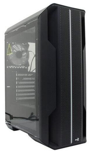 Корпус Aerocool Splinter Duo-G-BK-V1 Black