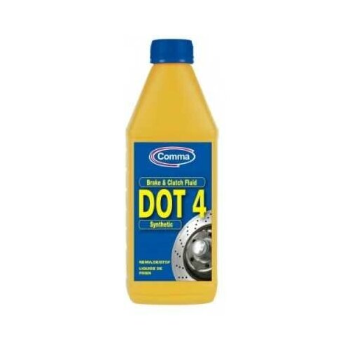 Жидкость тормозная COMMA 1л DOT 4 Brake Fluid COMMA BF41L