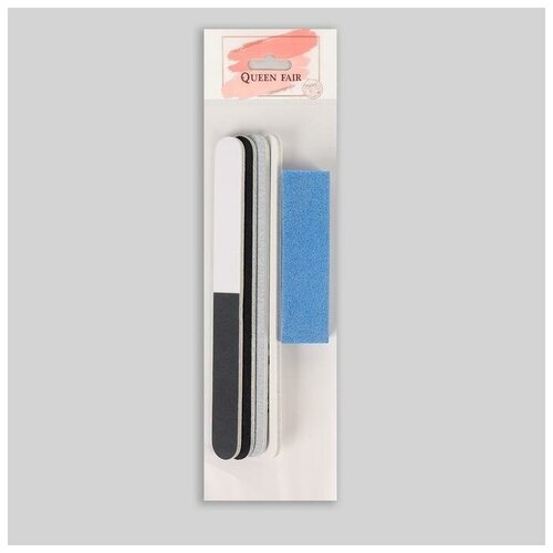 фото Набор для маникюра, 5 предметов, цвет микс queen fair