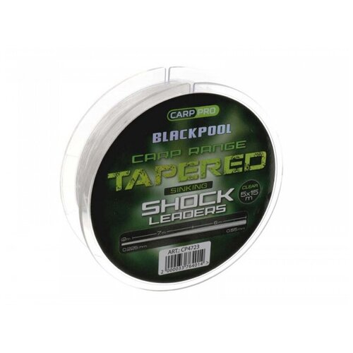 фото Леска carp pro blackpool sink tapered mono 0.225-0.55mm 5x15m 240789