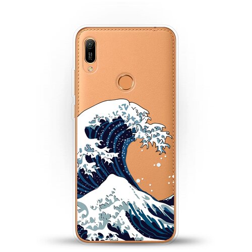 Силиконовый чехол Волна на Huawei Y6 (2019)