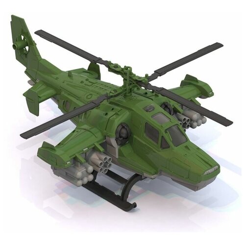 военный вертолет 3 в 1 71 деталь Вертолет «Военный»