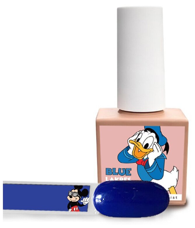 Гель-лак Lakres Mikki Mouse Blue, 10 мл