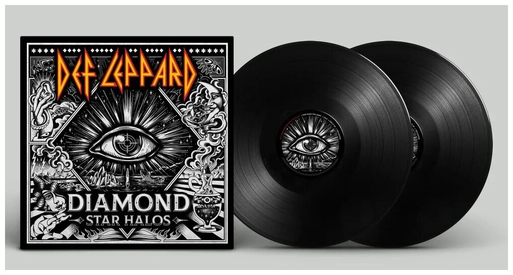 Def Leppard. Diamond Star Halos (2LP / Black Vinyl)