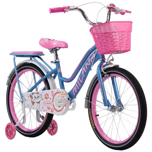 фото Велосипед milana 20" цвет: голубой, ручной тормоз sx bike