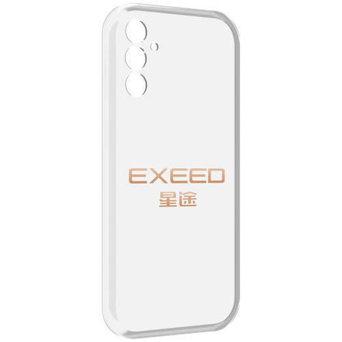 Чехол MyPads exeed эксид 2 для Samsung Galaxy M13 задняя-панель-накладка-бампер