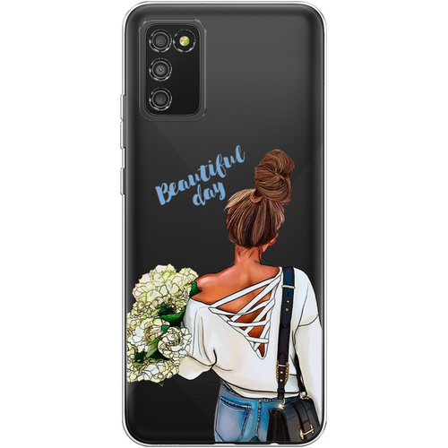 Силиконовый чехол на Samsung Galaxy A02s / Самсунг Галакси A02s Beautiful day vector, прозрачный силиконовый чехол на samsung galaxy a42 самсунг галакси а42 beautiful day vector прозрачный