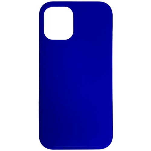 фото Чехол для apple iphone 12 mini / чехол на айфон 12 мини темно-синий oem