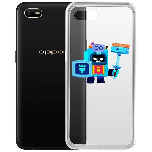 фото Чехол-накладка clear case brawl stars-эш для oppo a1k/realme c2 krutoff group