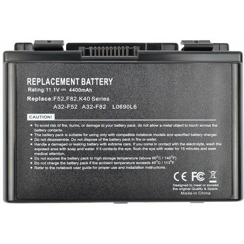 Аккумуляторная батарея для ноутбука ASUS K51 11.1V (4400mAh) аккумуляторная батарея для ноутбука asus x50r