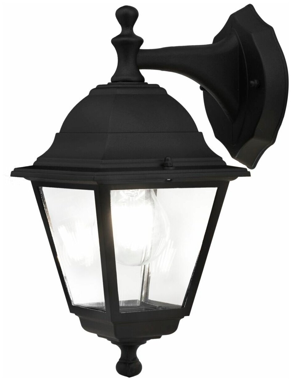 Уличный настенный светильник Maytoni Abbey Road O003WL-01B, E27, кол-во ламп:1шт, Черный