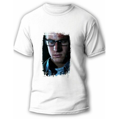 фото Футболка, размер m, белый будь на стиле