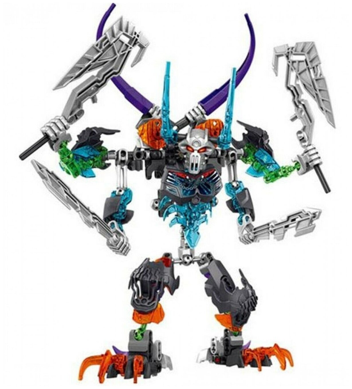 Конструктор Bionicle Стальной череп 711-1, 249 дет.