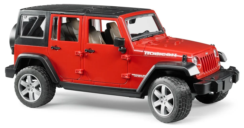 Игрушка Внедорожник Jeep Wrangler Unlimited Rubicon Bruder 02-525