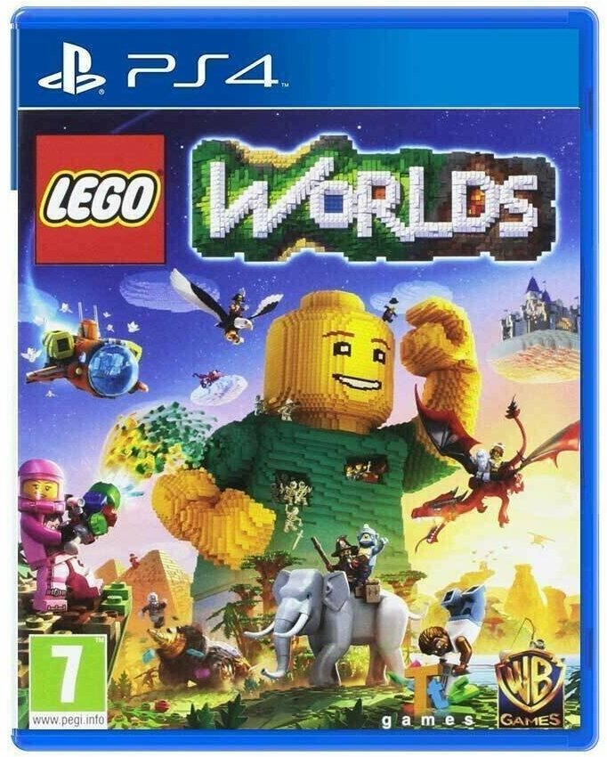 Игра LEGO Worlds (PlayStation 4, Русские субтитры)