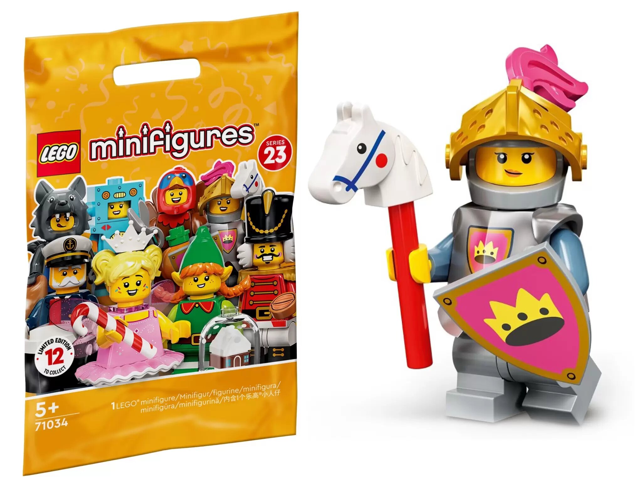 LEGO Minifigures 71034-11 Рыцарь желтого замка — фото 7