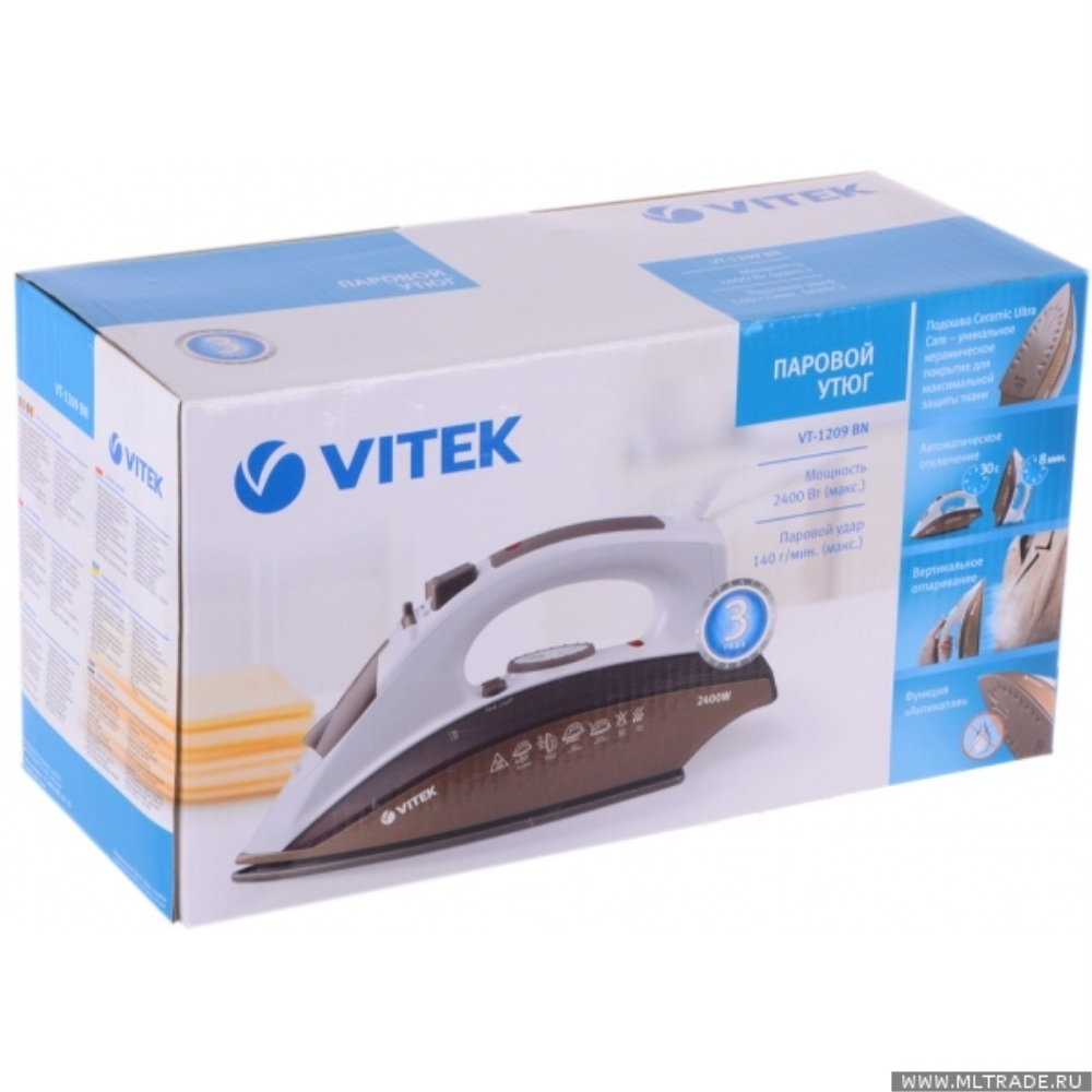 Утюг VITEK VT-1209 (2011)