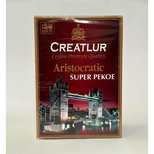 Чай Черный Крупнолистовой Creatlur Aristocratic Super Pekoe, 100г