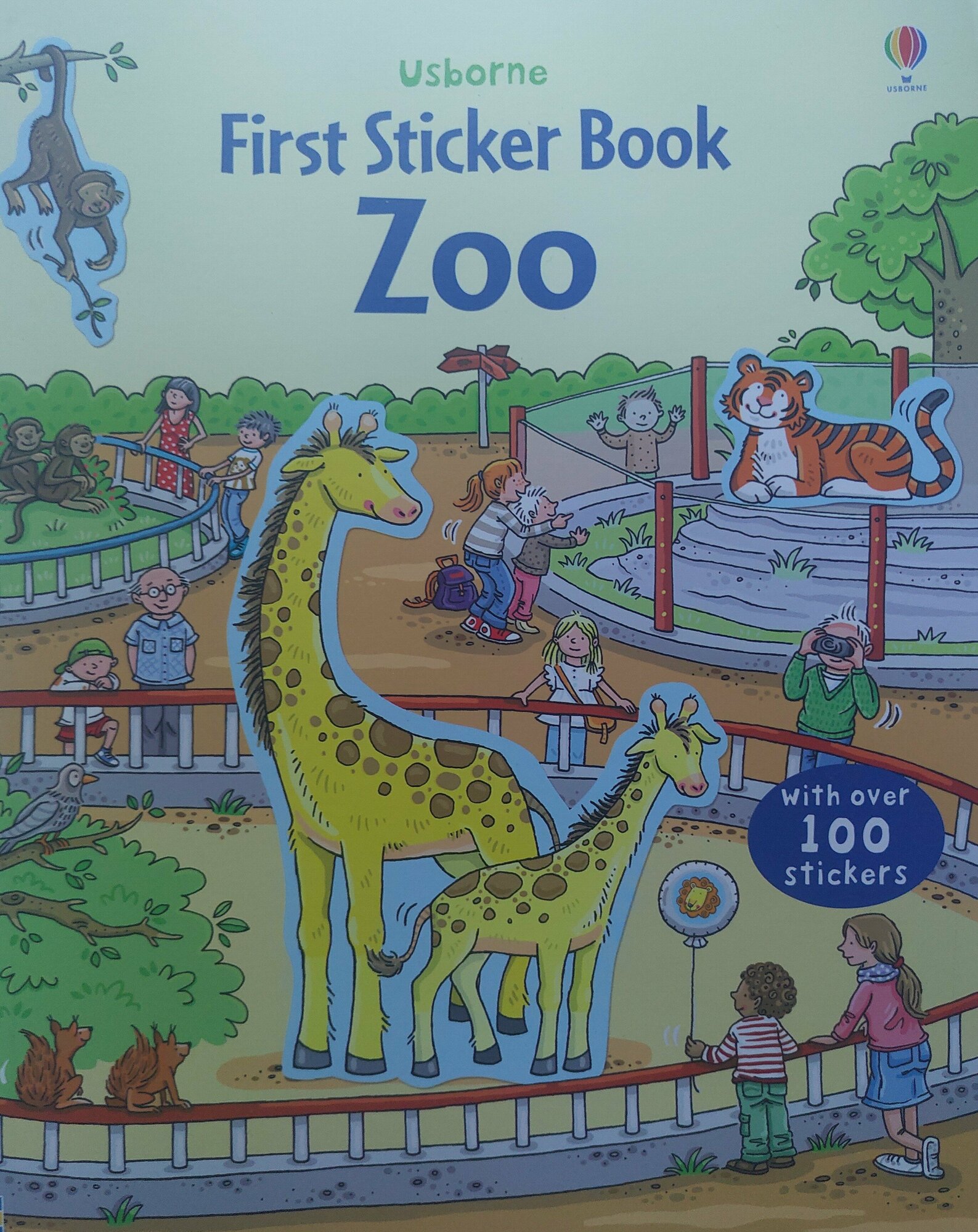 First Sticker Book. Zoo (Сэм Тэплин / Сэм Теплин / Сэм Таплин) - фото №2