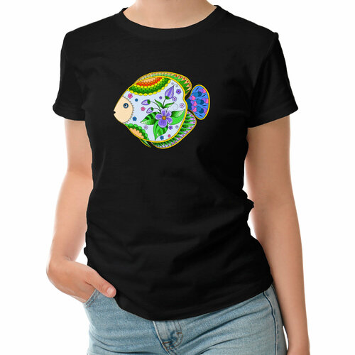 фото Футболка roly, размер s, черный