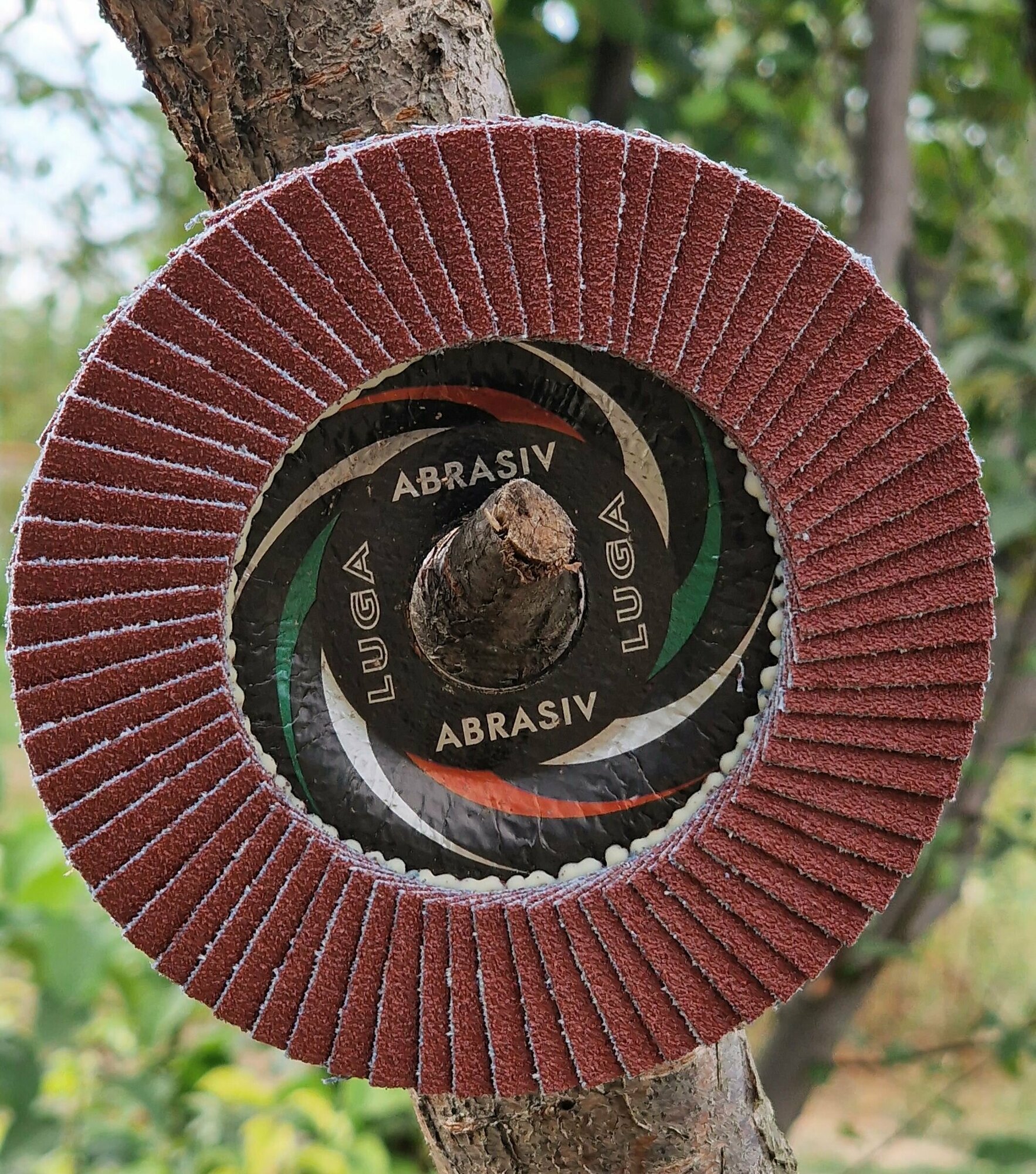Круг лепестковый торцевой КЛТ-1 Луга Абразив 125 x 22,23; P60 ISO9001